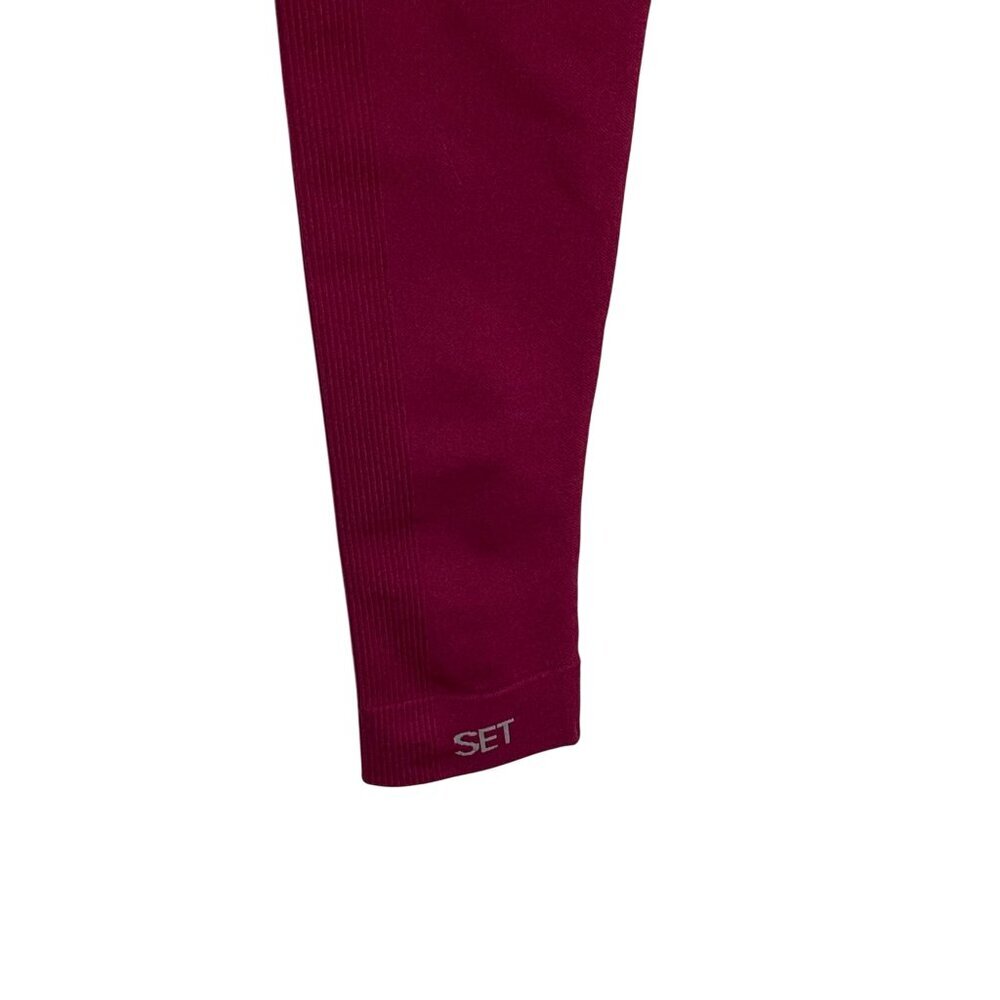 Set Active High Rise Sculptflex Power Leggings Wildberry-sz XS - Picture 8 of 9